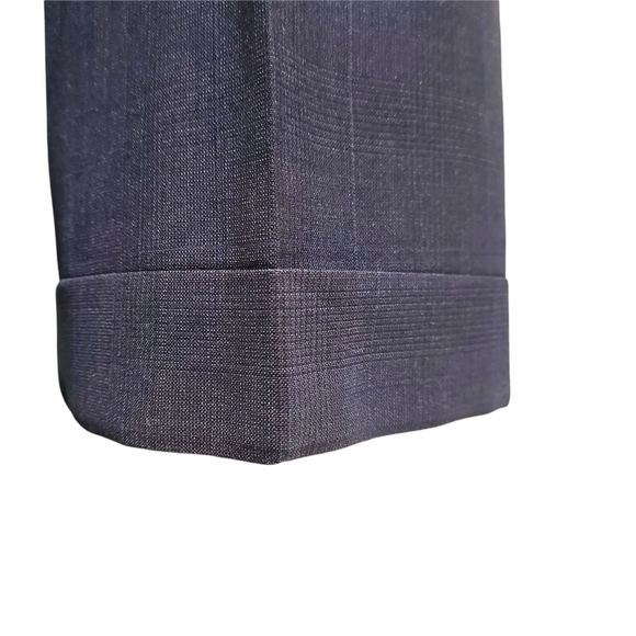 Brooks Brothers "346" Wool Lycra Suit, Navy Glen Check, Men's 42 Regular x 35 - Picture 7 of 9